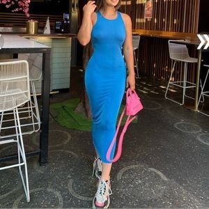 Everlast Midi Dress Blue